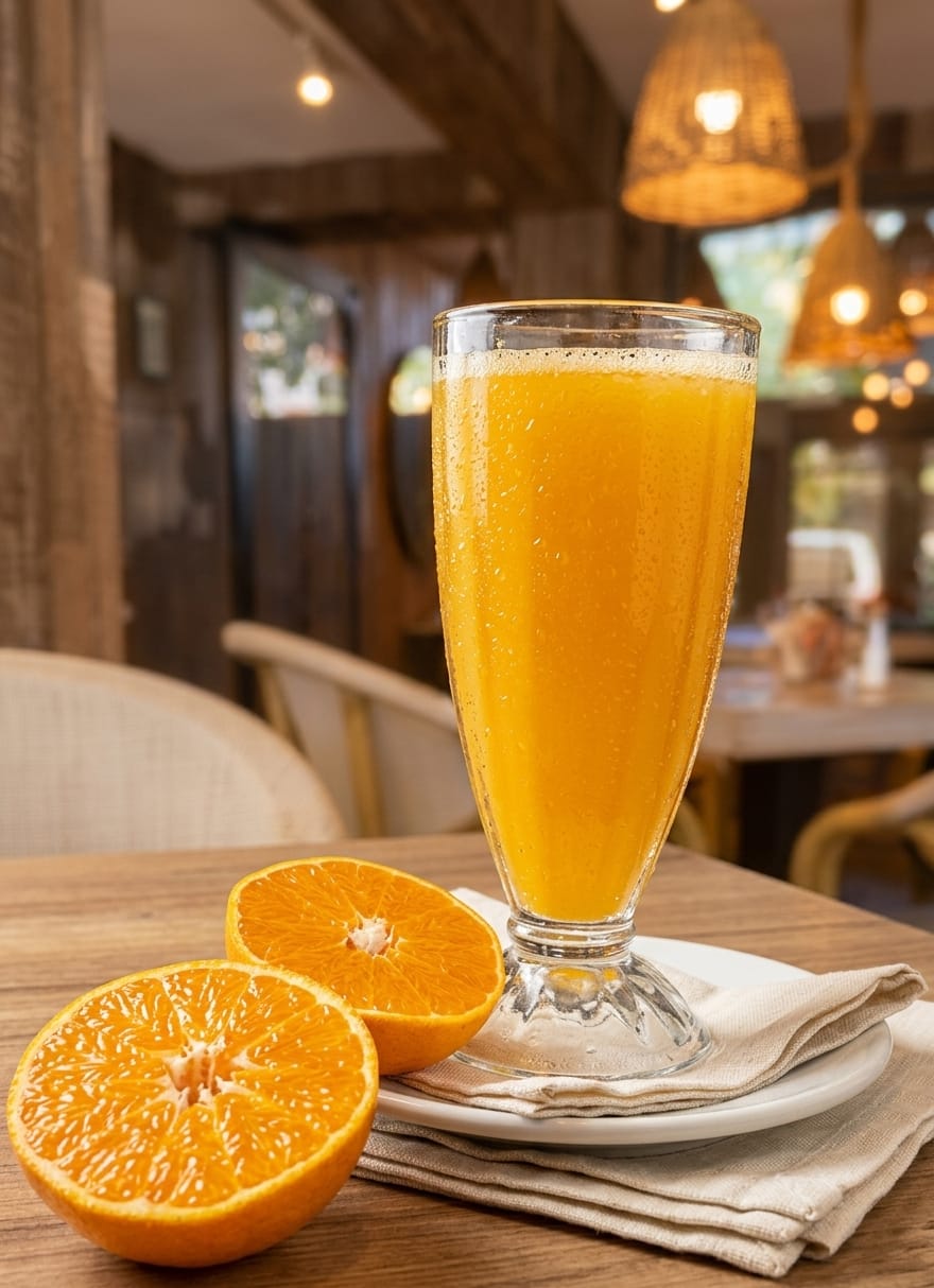 Jugo de naranja exprimido