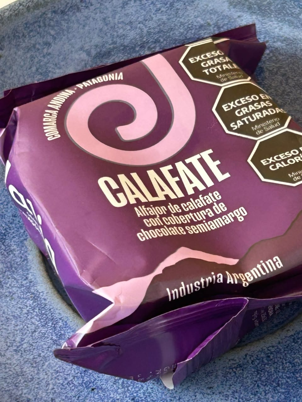 Alfajor calafate o frambuesa