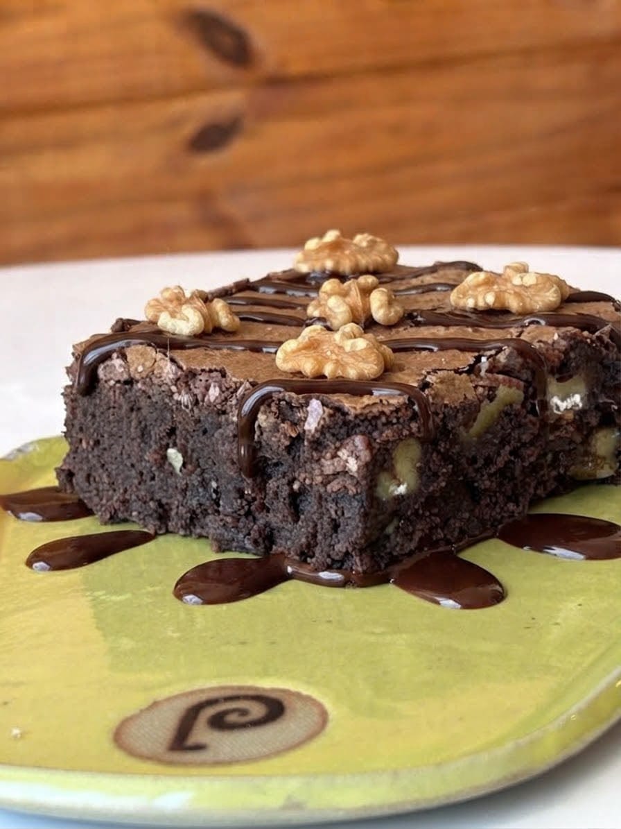 Brownie con nuez